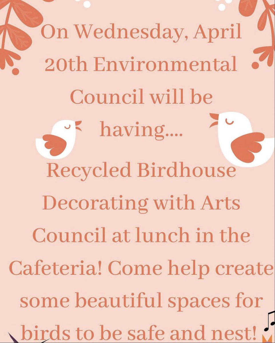 Come join us in the Old Caf tomorrow (April 20th) at lunch!