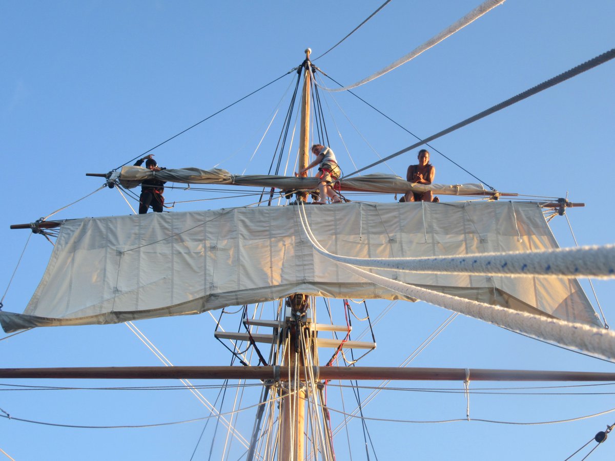 Our trainees are reaching new heights! On each youth voyage, we invite our trainees to complete the Tucker challenge - A task to climb the rigging and touch the end of the mast. 

#tallship #youthdevelopment #youthvoyage #ship #outdooreducation #sailing