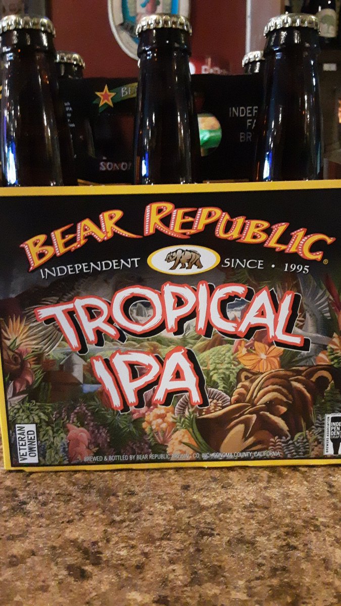 FlyingBeerMan's tweet image. Bear Republic Tropical IPA, 6pk, $11.99