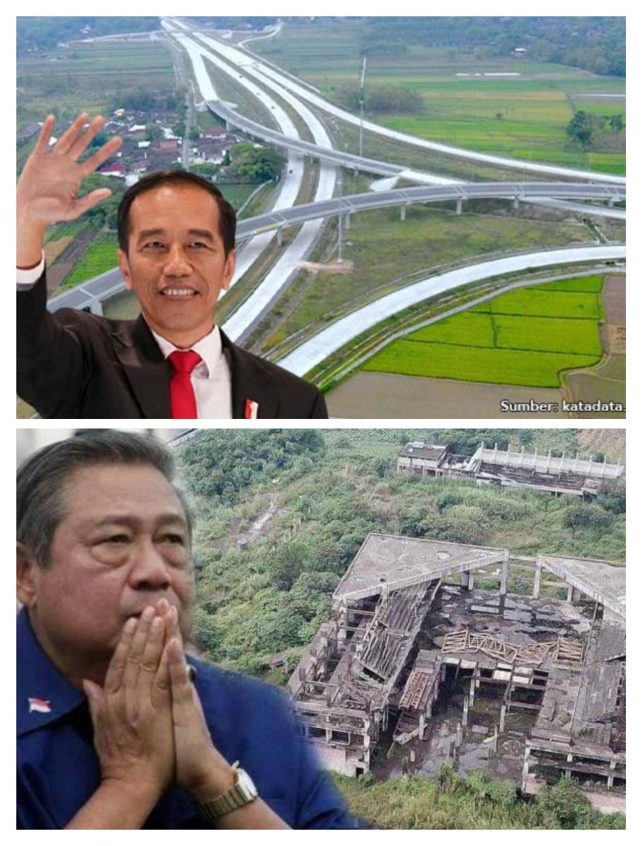 sjahtie's tweet photo. Dari 2 photo ini sbg rakyat cerdas kita akan langsung tahu, mana PEMIMPIN yg serius MEMBANGUN negri ini...

Biarkan gambar yg bicara🤗🤣🤣

Salam WARAS &amp; NKRI https://t.co/u4VPTqYe1W