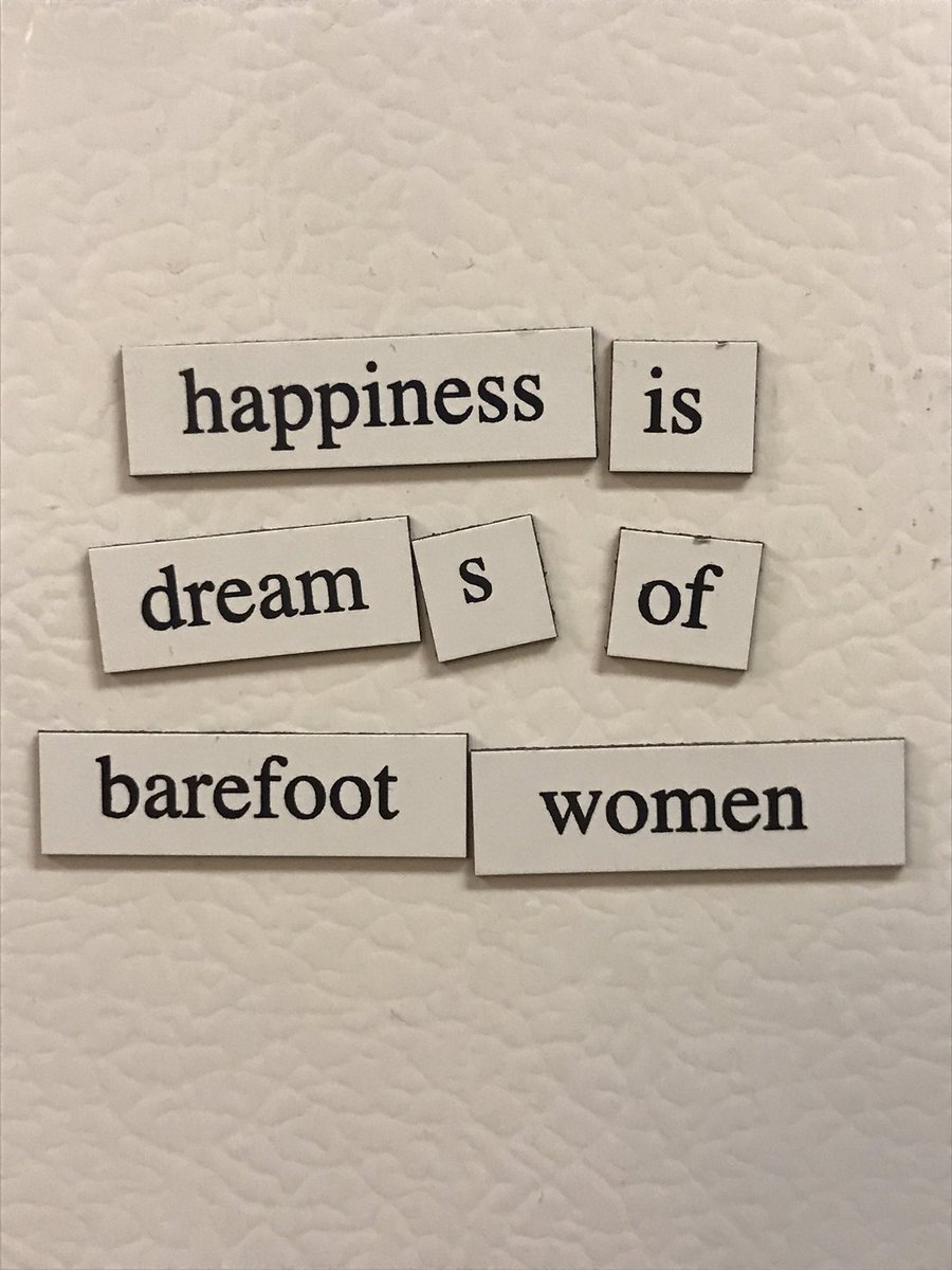 fairyfists's tweet photo. fridge poetry, an anthology https://t.co/iziZGPrkGd