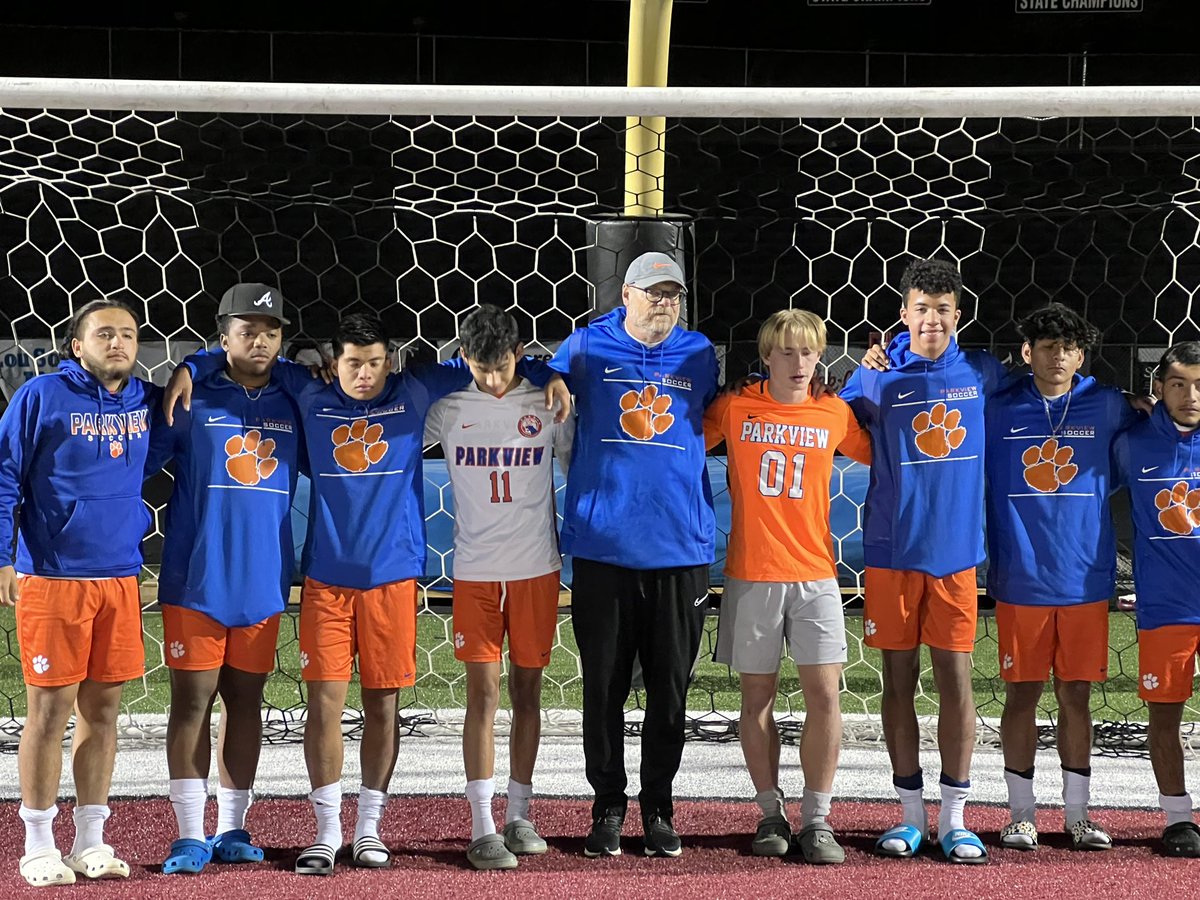 Parkview boys lost a heartbreaker to Lambert 2-1 to end our playoff run. So proud of these seniors who gave everything to the program. Season ends with a 13-6-1 record and a GAA of less than 1.00 on the season.