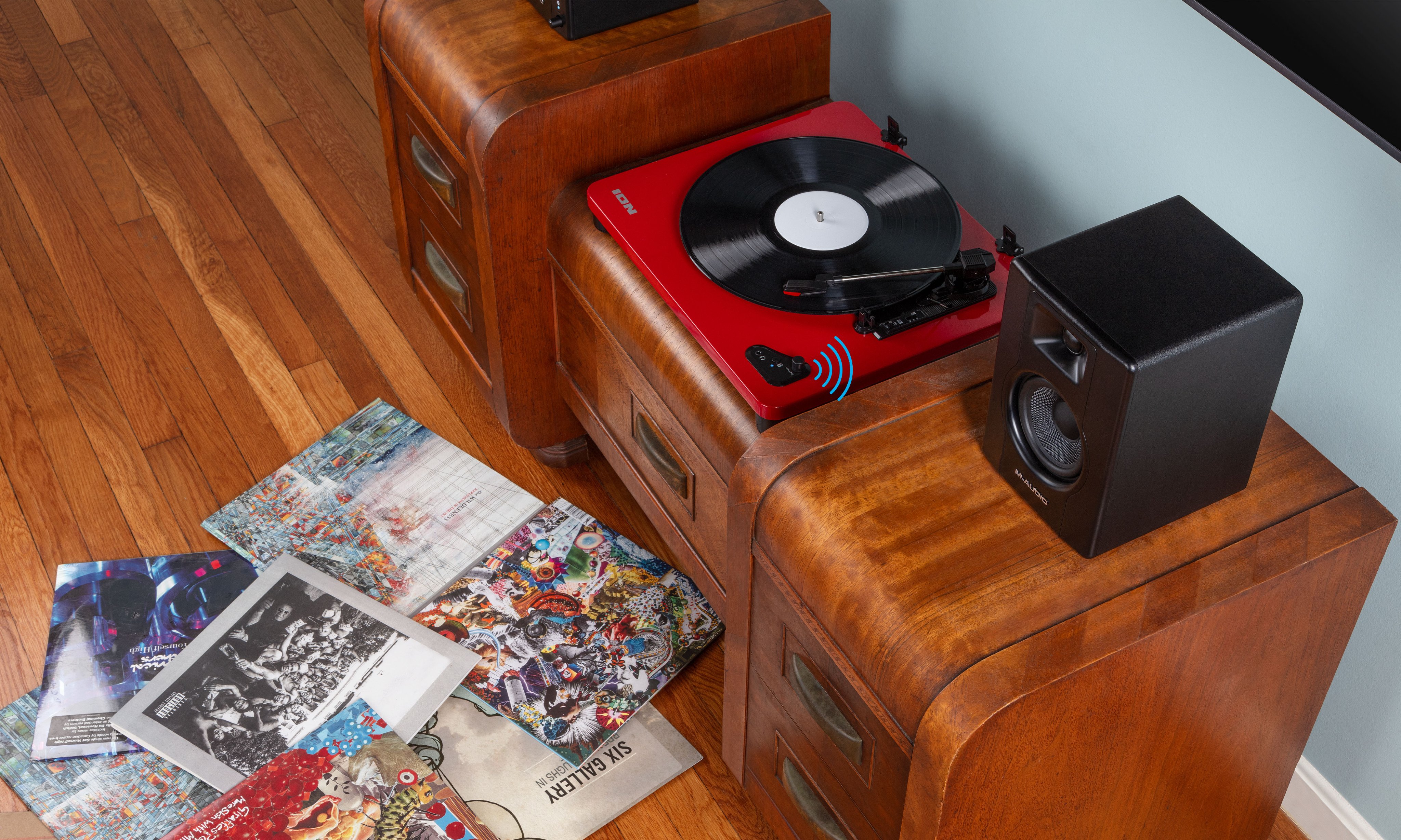 新品】山下達郎 限定デザイン アナログプレイヤー vinyl-motion