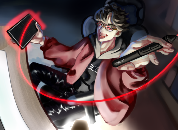 illustration I made for a contest #art #artph