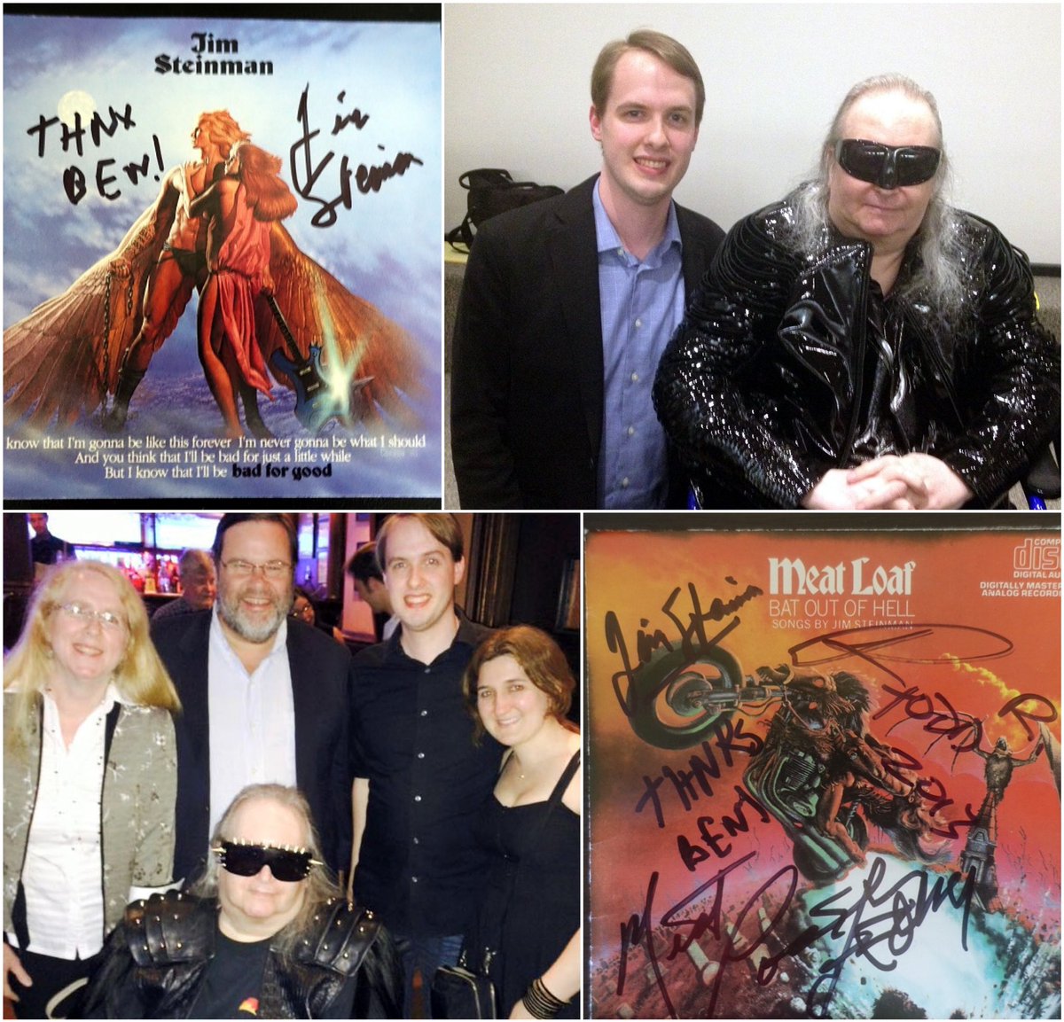 1 year since the world lost the genius that is #JimSteinman