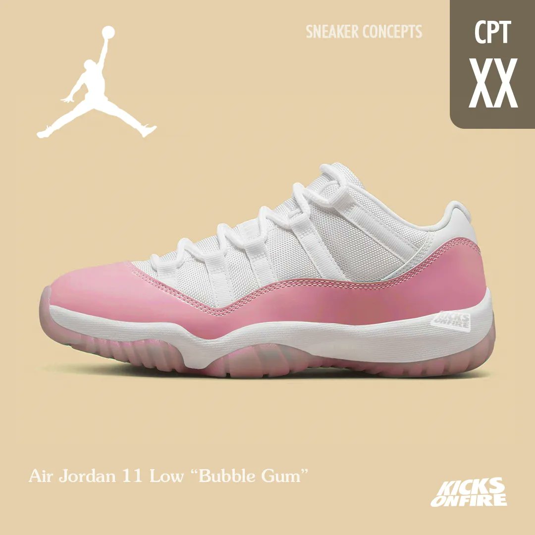 Air Jordan 11 Low “Bubble Gum 