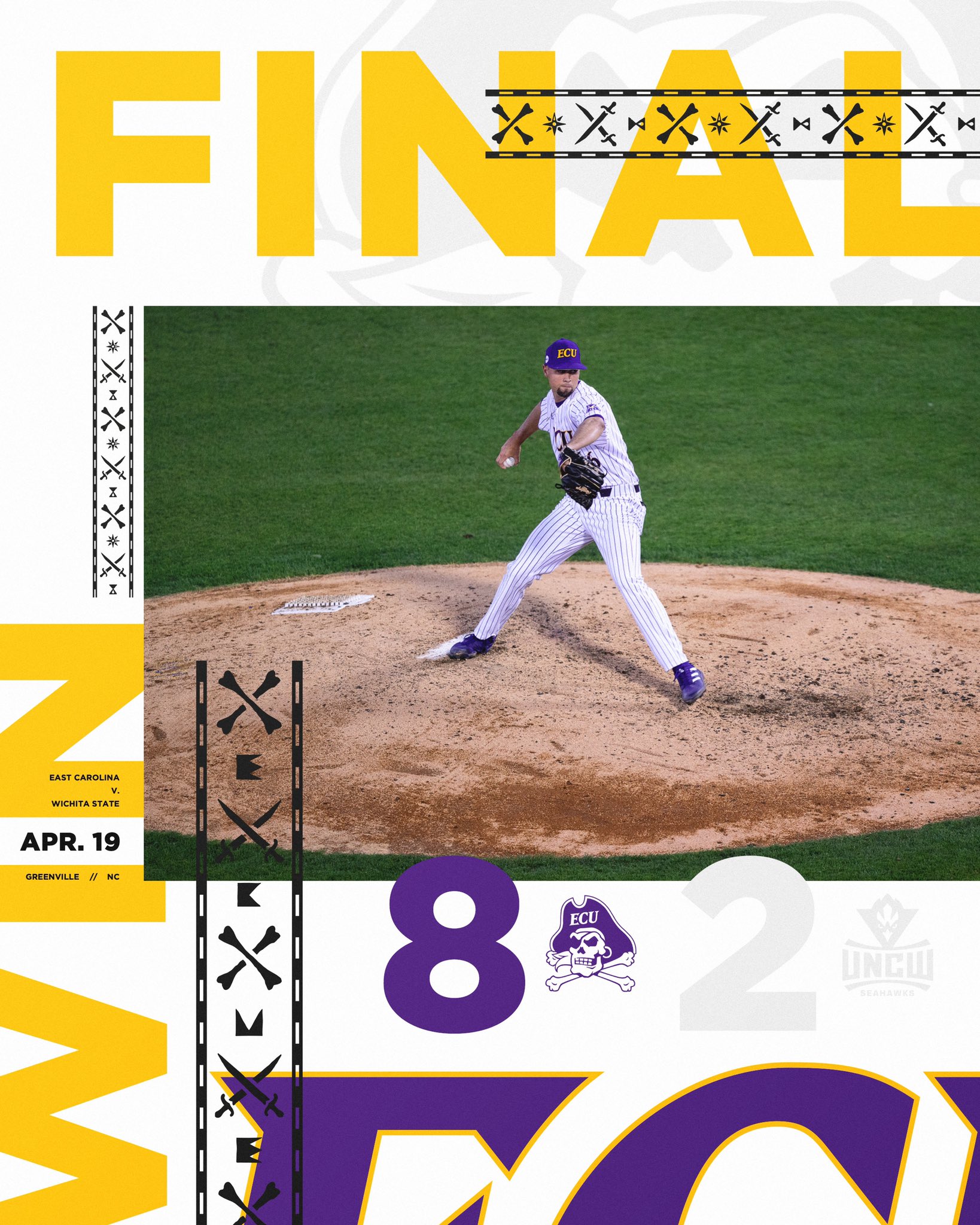 ECU Baseball on Twitter "7 of 8 🤟 https//t.co/o1sMe2dRW6" / Twitter