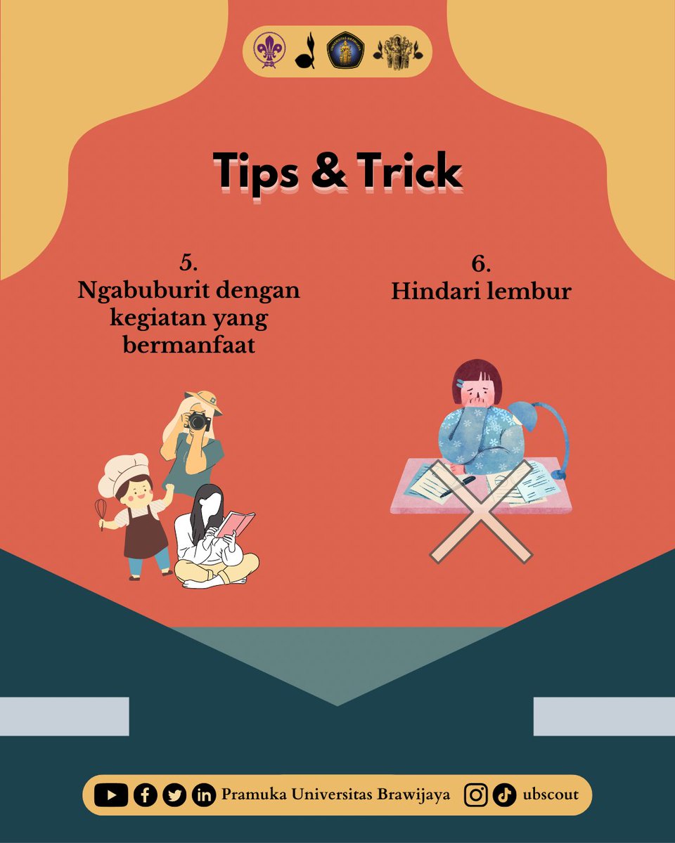 UBscout's tweet photo. [TIPS DAN TRICK TETAP PRODUKTIF DI BULAN PUASA]

Hello Genk!! 

Gimana nih puasanya kakak-kakak? Semoga lancar dan tetap semangat yaa.

Saat menjalani ibadah puasa di bulan Ramadan, terkadang kita merasa kurang maksimal dalam bekerja sehingga menjadi kurang produktif. 

#UBScout https://t.co/spVWczKVR3