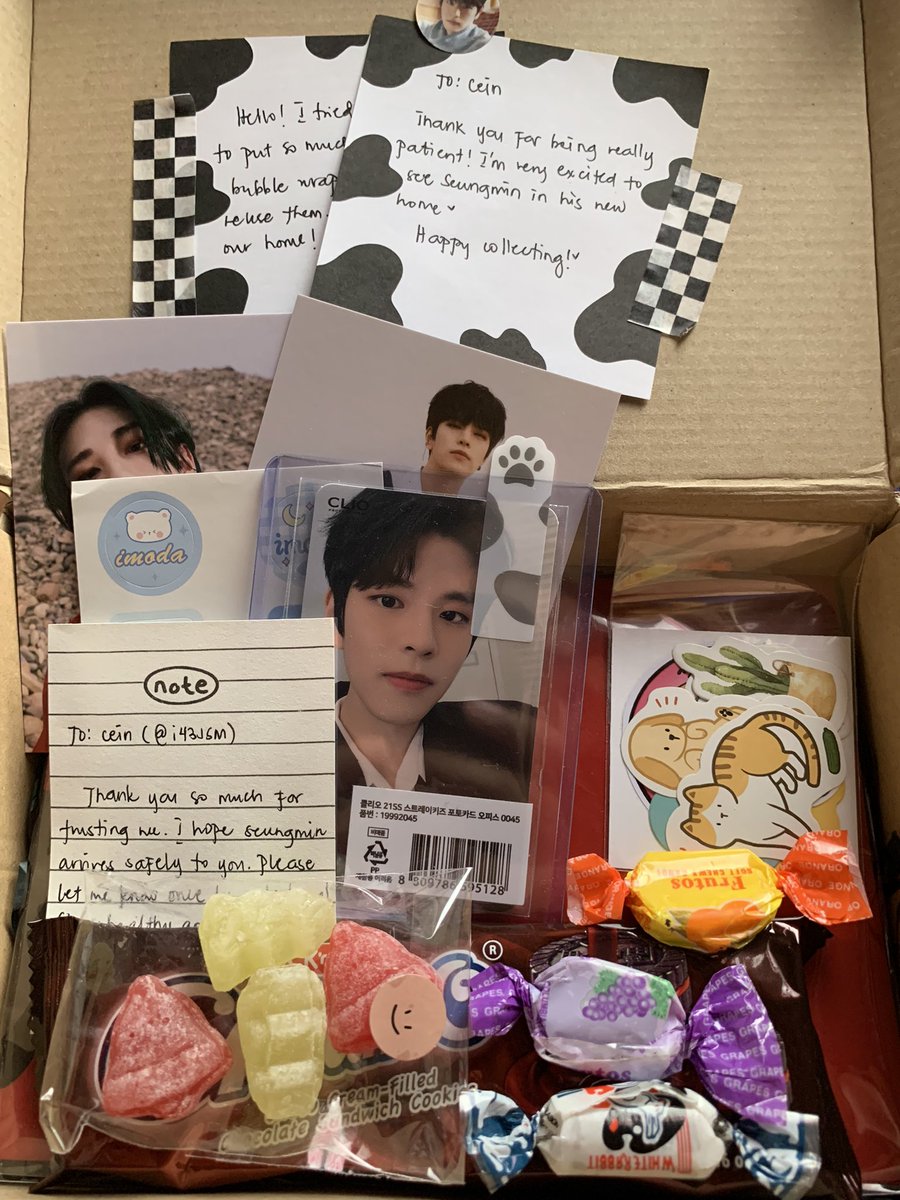 yoomiscart's tweet photo. โ happy mail ! ๐ #i43JSMails
โฟ hello @reicarts !!! seungmin finally came home T^T thank you so much for letting me adopt him and also sa super daming freebies, โtil next time ! ๐ซถ๐ป
#rcarts_proofs https://t.co/kVcdyeMQJu