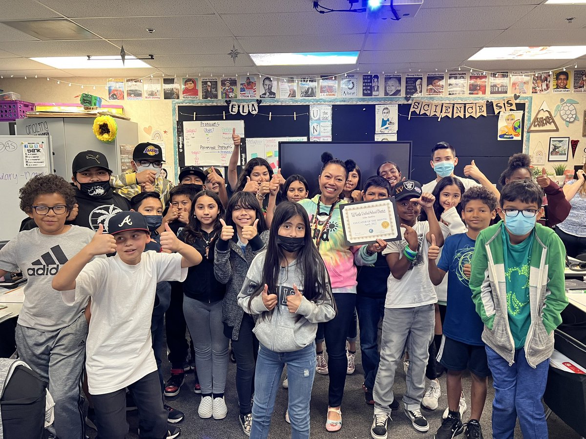 Congratulations to Mrs. Lilac Stahley on being recognized as @ValVerdeUSD Educator of the Month for April! You are truly an EPIC teacher! #BeEpicColts #coltpride #teamvvusd @mrs_seagrave @stahley_love