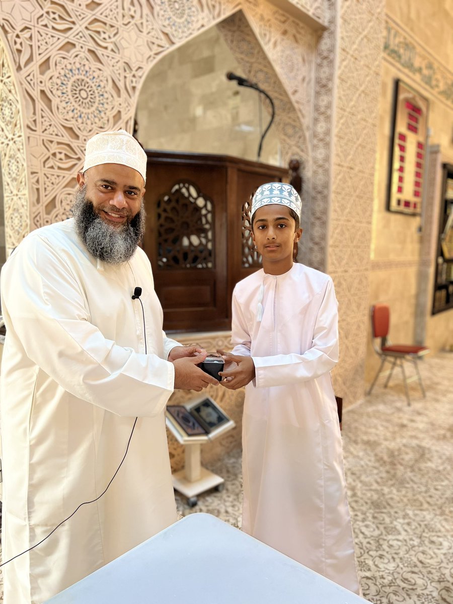 الحمد لله والشكر 
استمرار المسابقة الثقافية في جامع التواب في المعبيلة الجنوبية للأسبوع الثالث في شهر رمضان المبارك #١٧رمضان_١٤٤٣هـ