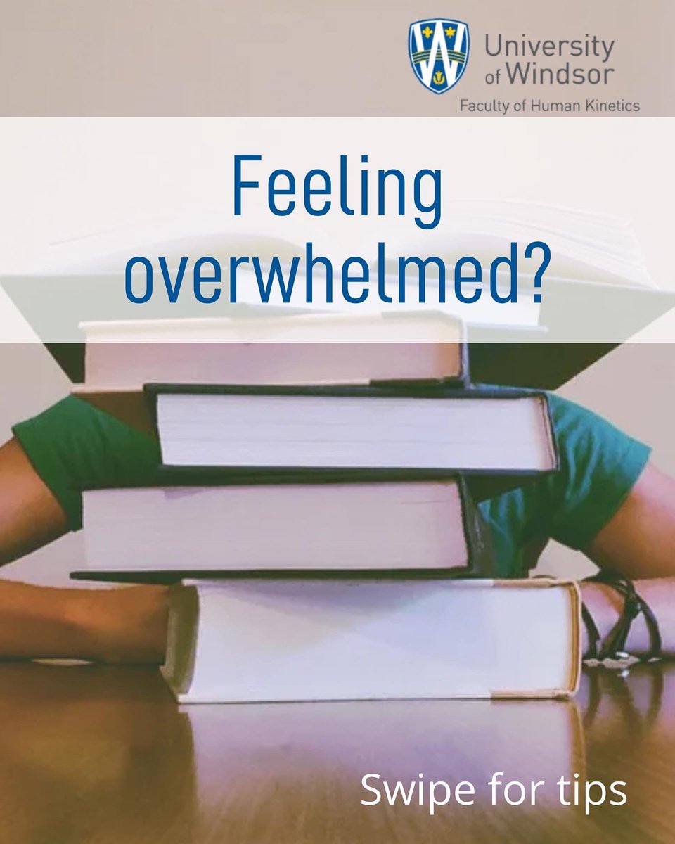uwinkinesiology's tweet photo. Hey HK!
We know exam season can be stressful and it can be easy to get overwhelmed. Take a look at a few tips to help you during the exam season and your study sessions.
Take care of yourselves ๐๐
#hkfam #uwinkin https://t.co/HU8mdMYusM