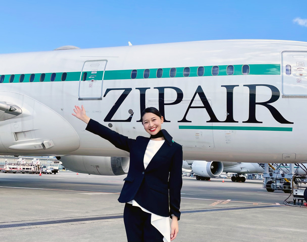 ZIPAIRの若手客室乗務員が チャレンジして学んだこと✈️ ＼ この4月で
