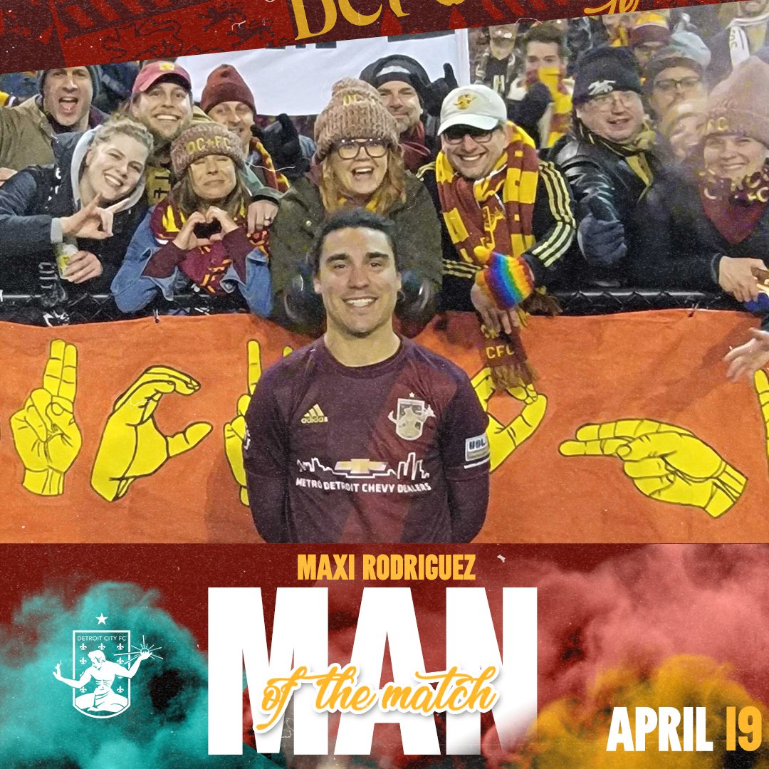 Man of the Match.
<a href="/MaxiRodrigue21/">Maxi Rodriguez</a>.
That's the Tweet. 

♥️⚜️💛⚜️♥️⚜️💛

#DCTID
