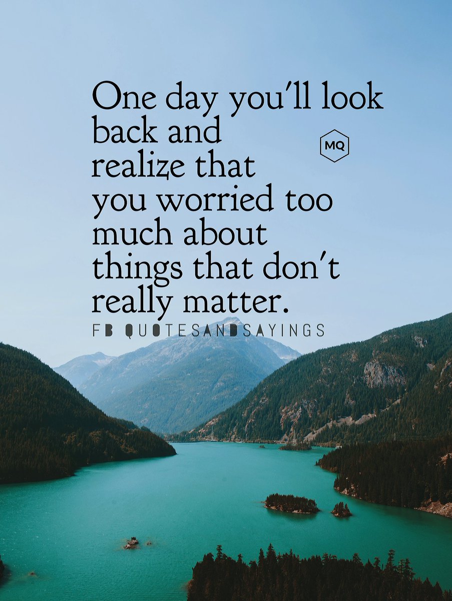 motivational's tweet photo. Things that don't matter https://t.co/GWzmuqdQEs