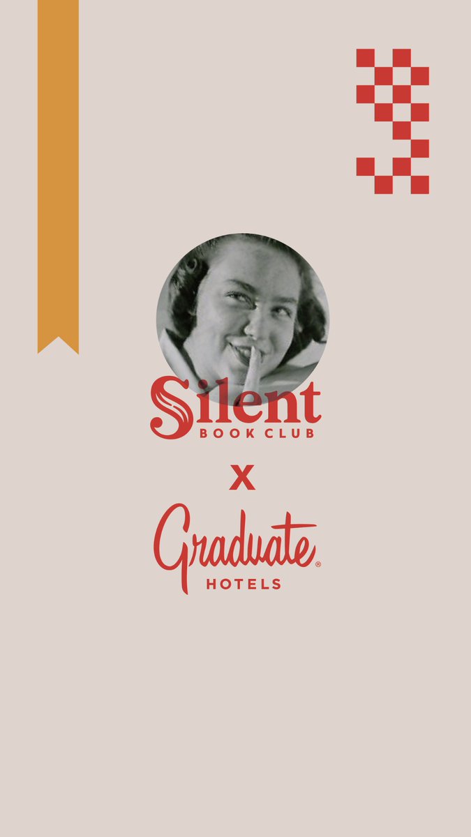 silentbookclub's tweet photo. "Stop by any Graduate Hotel and you’ll see – we’re suckers for a good book. That’s why we’re so hyped about our partnership with Silent Book Club to bring their signature events to 15+ Graduate Hotels this spring."

https://t.co/lVmDVzWjKb https://t.co/GRX2SJ5Pq3