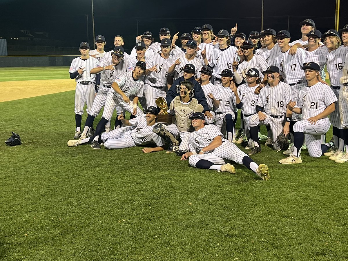 Your 6-4A district champions!!!!!!  Now let’s go #winTexas @KHS_Baseball #GoldBallSzn #GoIndians @KISDAthletics @KHSIndianNation