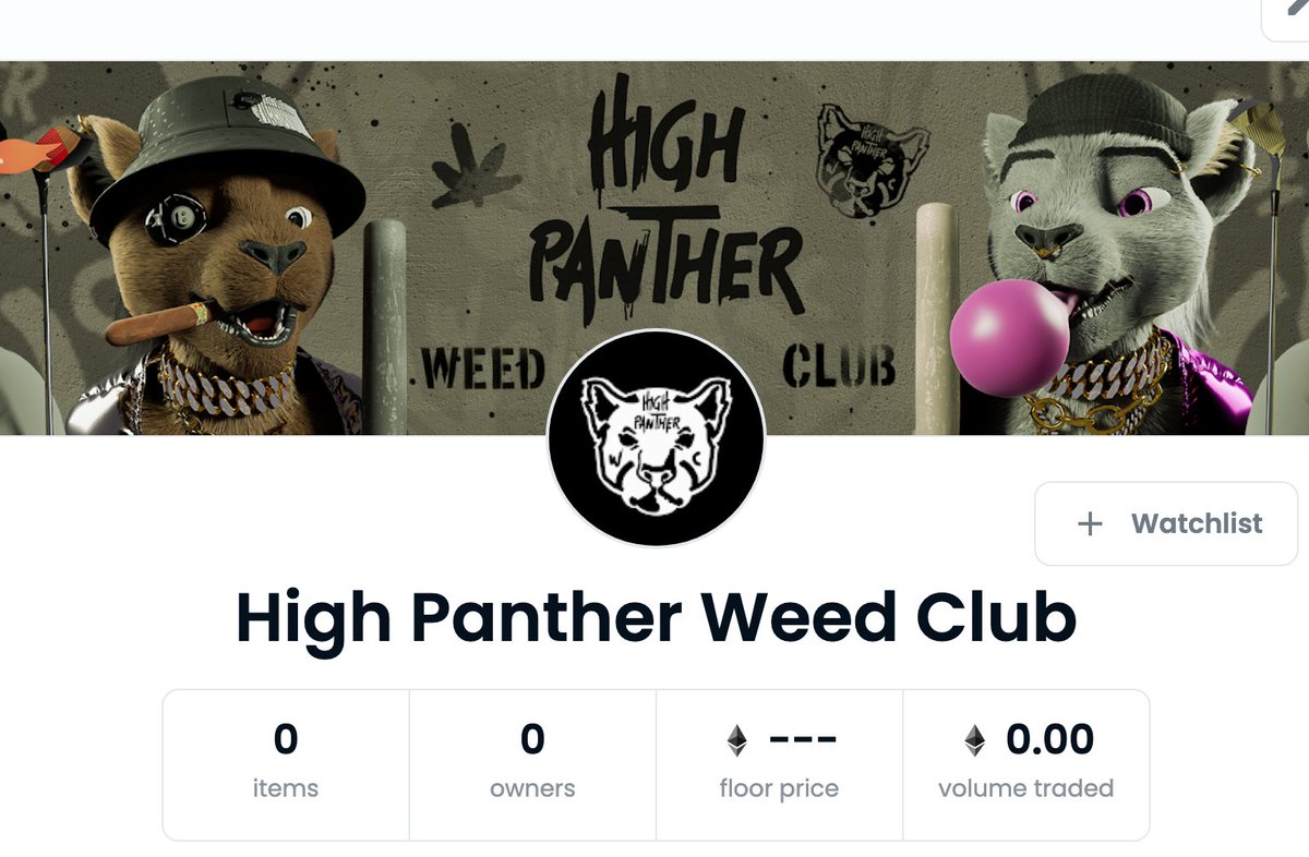WeedPanther's tweet photo. We just finish Banners and channels details

High Panther promo will start soon!!!

Stay tuned to guarantee your Whitelist Ticket

#NFT #HighPanther https://t.co/k5RxVzn6Rj