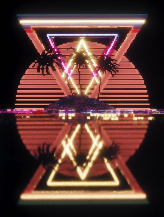 SCP0486's tweet photo. #Minecraft #Minecraftbuilds #minecraft建築コミュ #synthwave https://t.co/ST61Uotw62