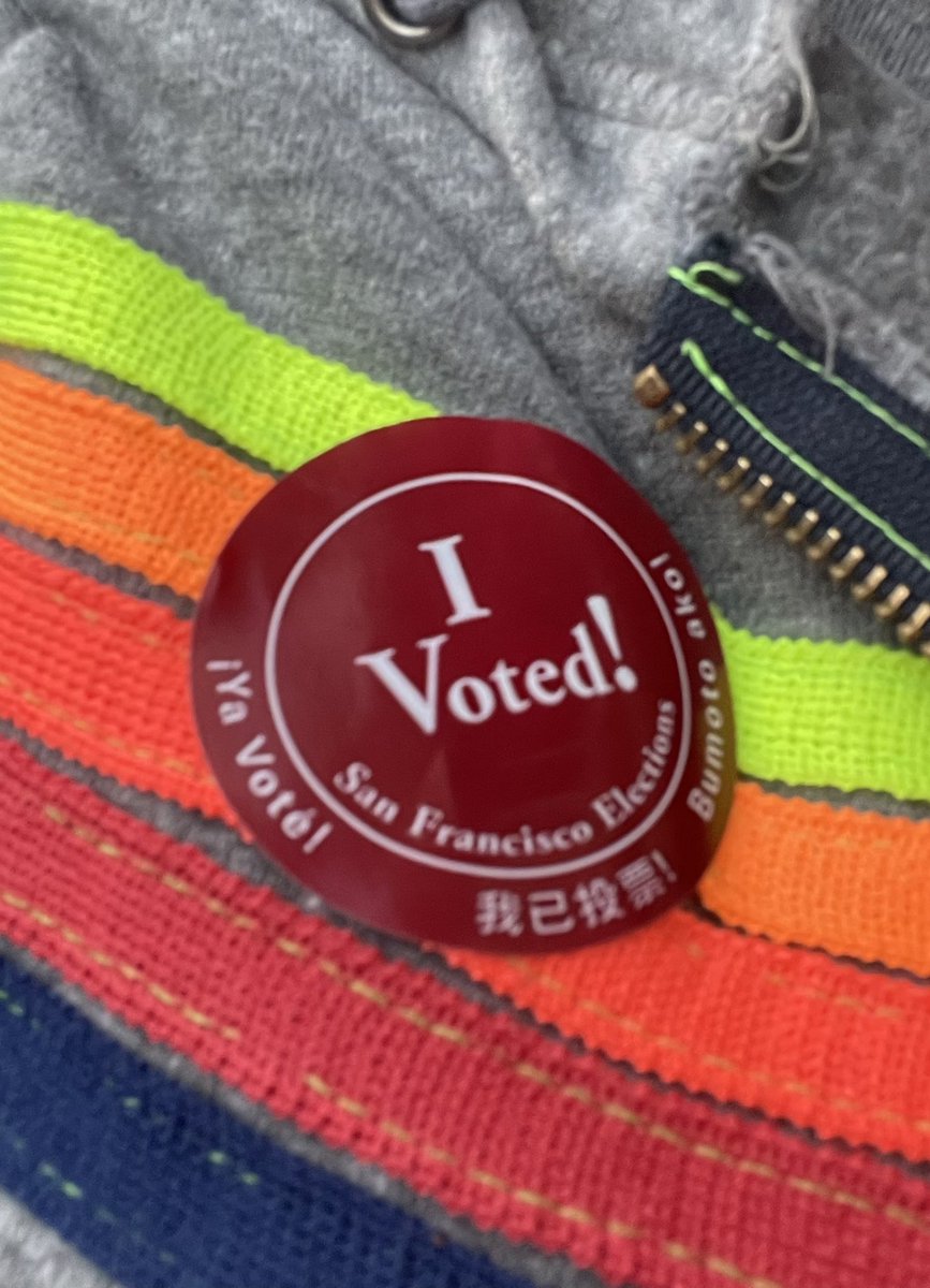 Heaterisa's tweet photo. Go get in line before 8pm, San Francisco!! #Vote Cc: @MattHaneySF #GoMattGo https://t.co/Q2bynBg7xE