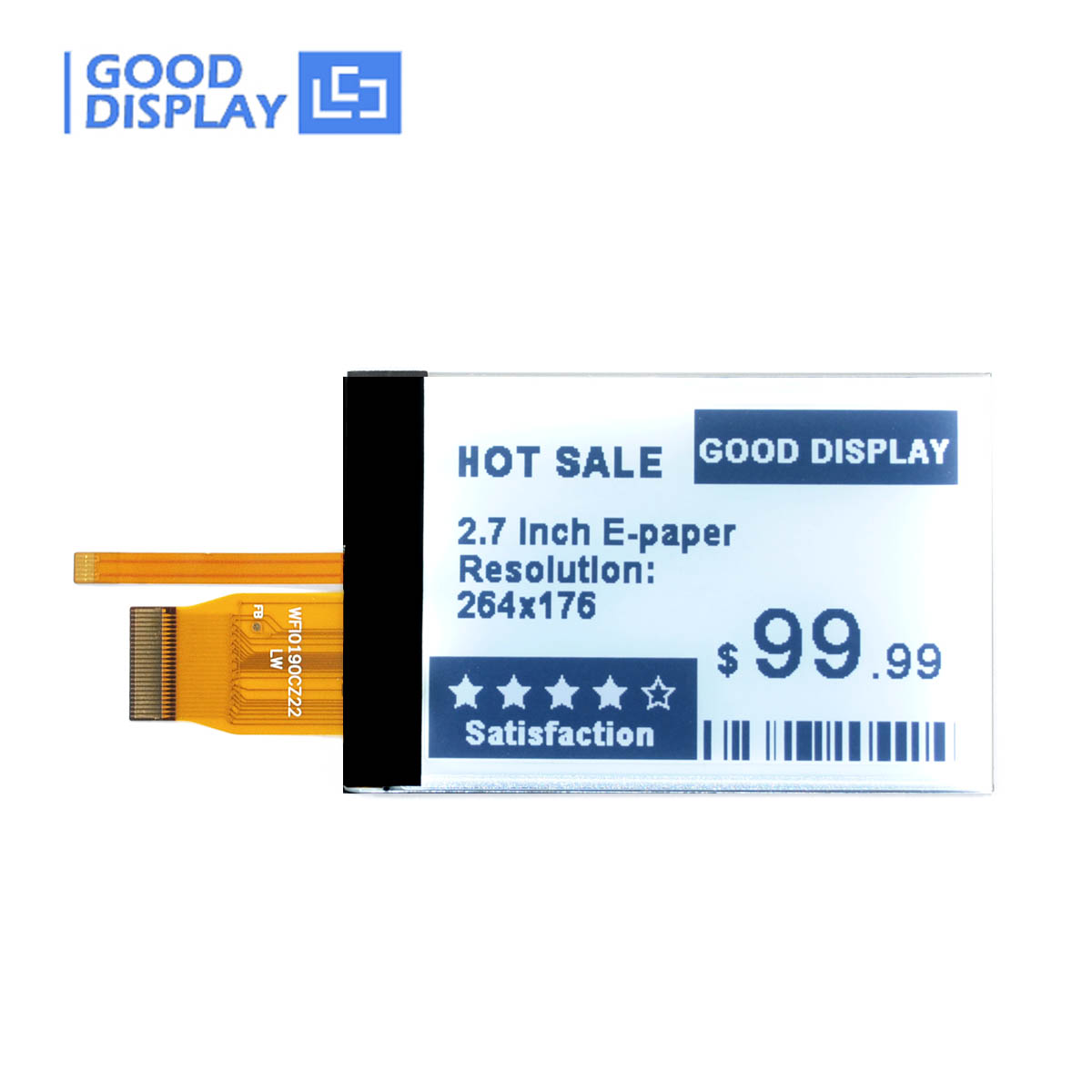 GoodDisplayCN's tweet photo. Samples for 2.7 inch E-paper with Front Light / Touch Screen is now available again!!!
Just feel free to contact us at anytime!
#epaper #EInk #EPD #TP #FL #touchscreen #touchpanel #frontlight #backlit https://t.co/XigRCZBeEJ