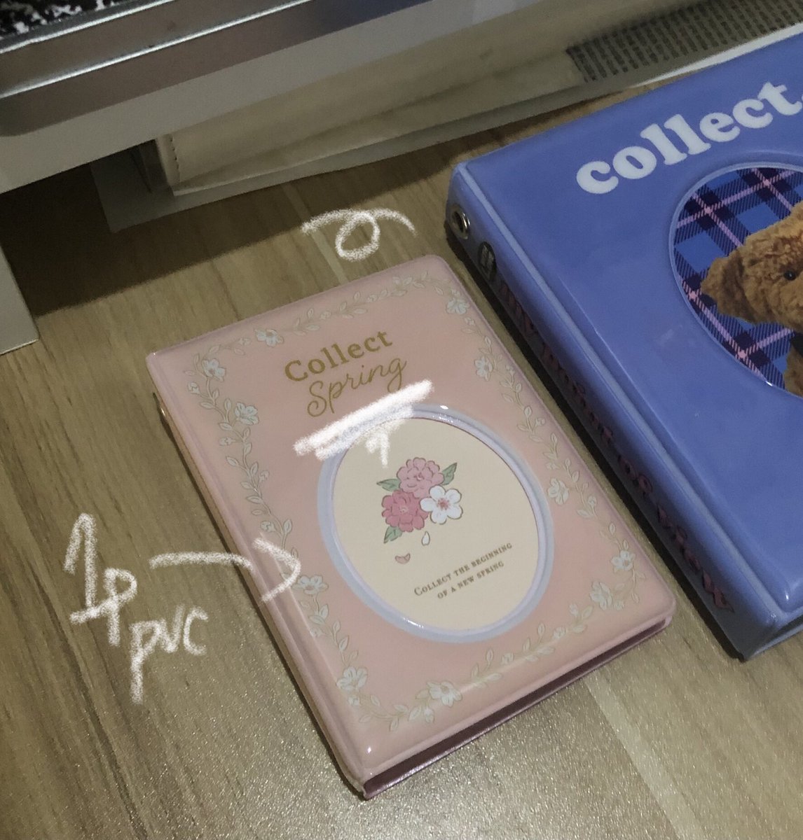prequelyooh's tweet photo. wts lfb daiso ph

2p bear colbook — ₱185 (not used, bought secondhand. condi 9/10)
1p pink spring colbook — ₱220 (used for a week, 10/10) 

# collect book binder pc onhand https://t.co/gwSNxbEBY1