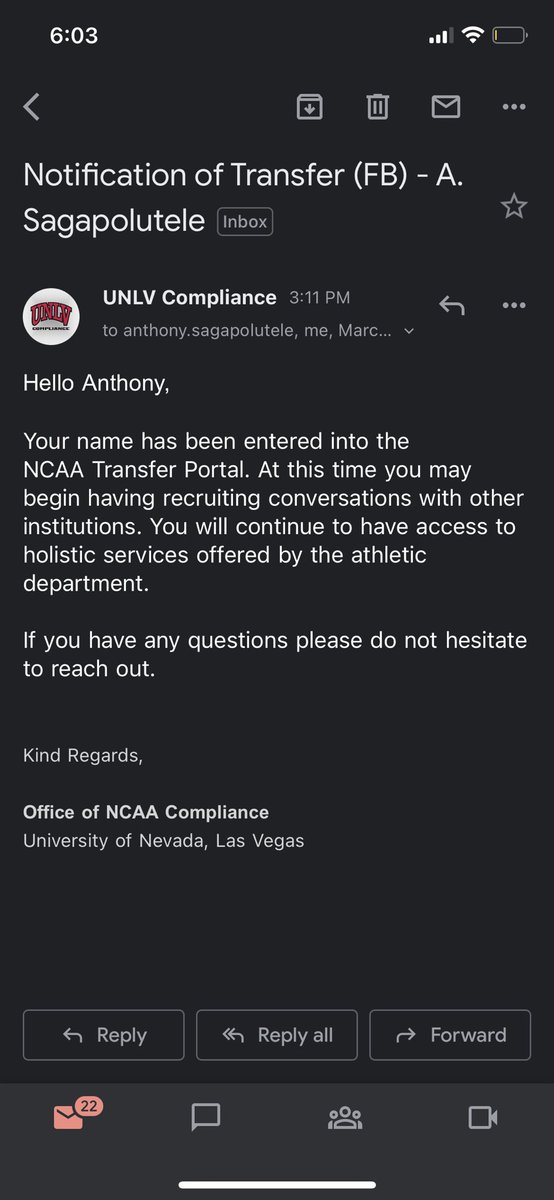 ANTxMANN's tweet photo. It has been good UNLV. I appreciate all the relationships I have made with great players and leaders. I look forward to what the Lord has in the next chapter of my life. #AG2G https://t.co/MMWYaWf1G8
