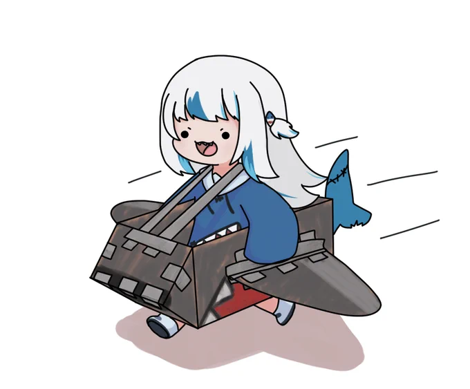 Shark One taking the skies
#gawrt 