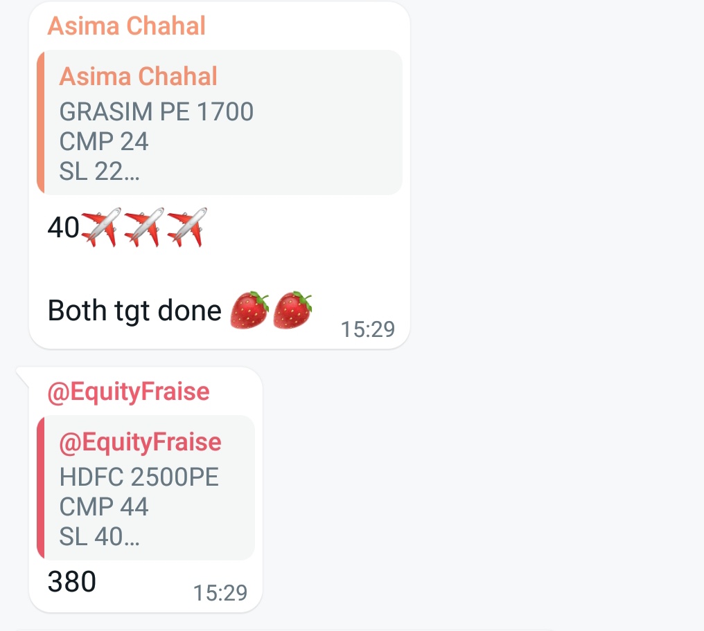 Equities_Fraise's tweet photo. Check #HDFC 2500 PE from 44 to 380.... Options calls... This is called perfection...#TeamFraise https://t.co/eRs1Katfpy