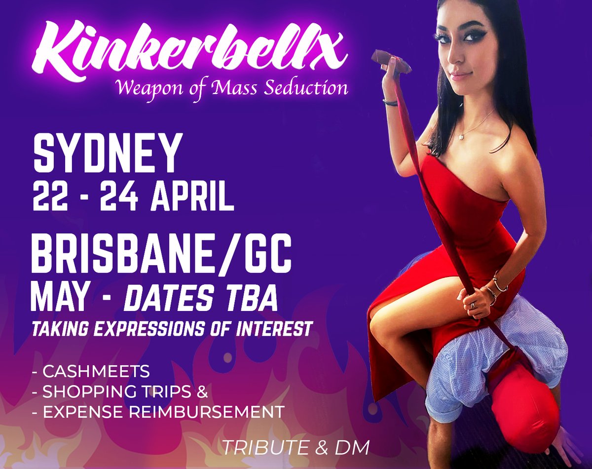 Attention losers! Tribute & Approach for you to $erve me in person: Upcoming Tour dates: * Sydney this weekend - 22 - 24 April * Brisbane/Gold Coast - May - Taking expressions of interest Cashmeet paypig humanatm finsub ausfindom slave beta cuck