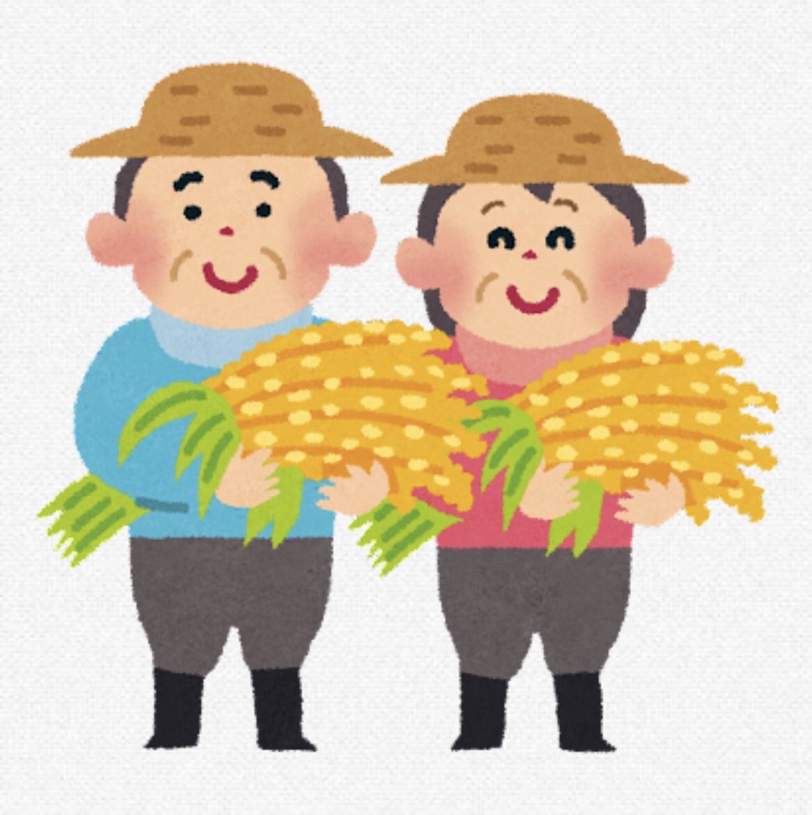 Farmer Rice PNG