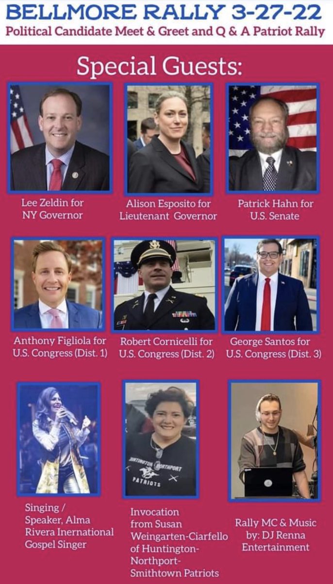 zeldin_s's tweet photo. @NassauYDs @JaredGoerke The Rogueโs Gallery at the #LightTreason #WhitePower and #TesticleTanners Rally in Bellmore.
Insurrection thumbs up @leemzeldin! https://t.co/3bbZCdHwIT
