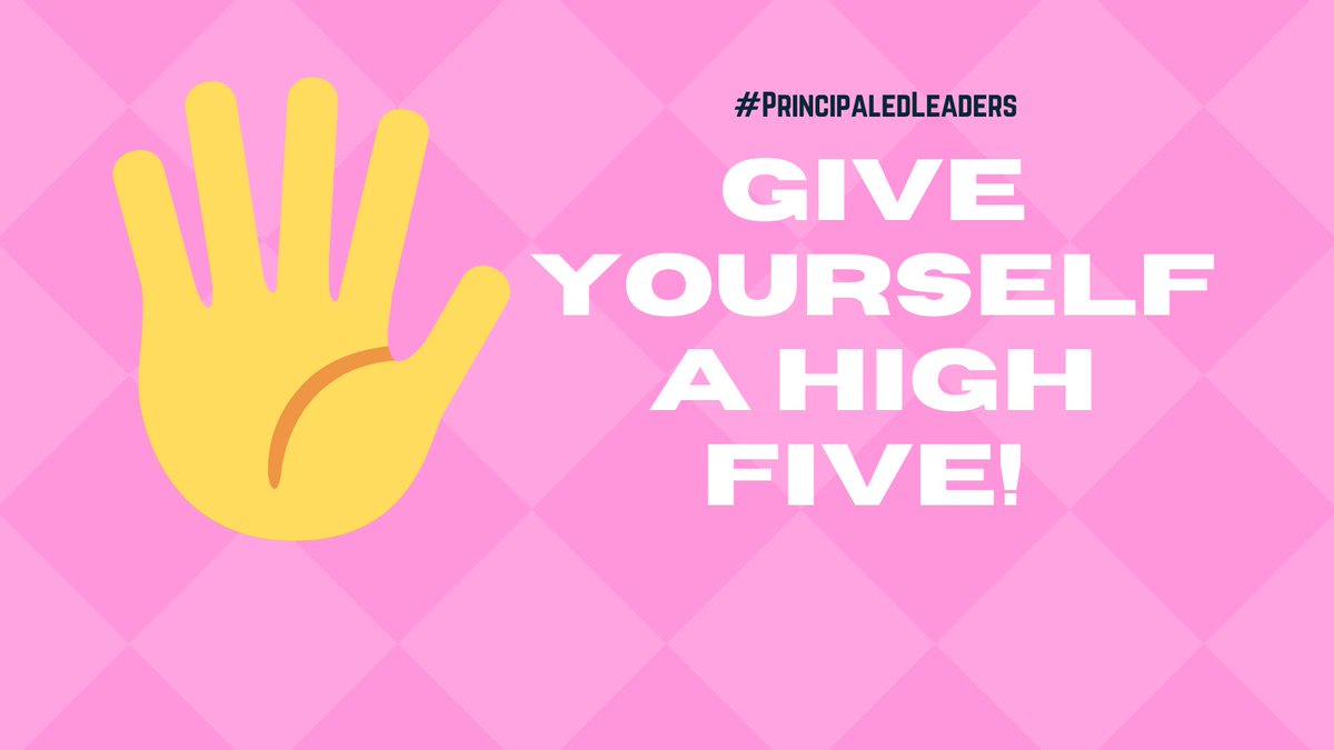 Kate Barker (@kate_s_barker) on Twitter photo Today may have been tough. . . but you are tougher. Give yourself a high five!
#principalEDleaders #dbcincbooks #tlap
@DrRachaelGeorge
<a href="/Kate_S_Barker/">Kate Barker</a> <a href="/kourtneyferrua/">Kourtney Ferrua</a> <a href="/TaraMartinEDU/">Tara M Martin</a> <a href="/burgessdave/">Dave Burgess</a> Today may have been tough. . . but you are tougher. Give yourself a high five!
#principalEDleaders #dbcincbooks #tlap
@DrRachaelGeorge
<a href="/Kate_S_Barker/">Kate Barker</a> <a href="/kourtneyferrua/">Kourtney Ferrua</a> <a href="/TaraMartinEDU/">Tara M Martin</a> <a href="/burgessdave/">Dave Burgess</a>
