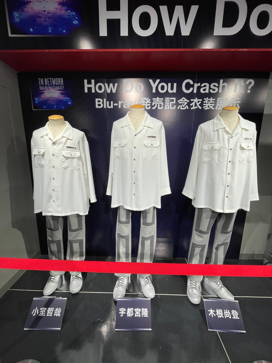 TM NETWORK POP UP SHOP】 本日4/20(水)より、 渋谷店3Fにてスタート