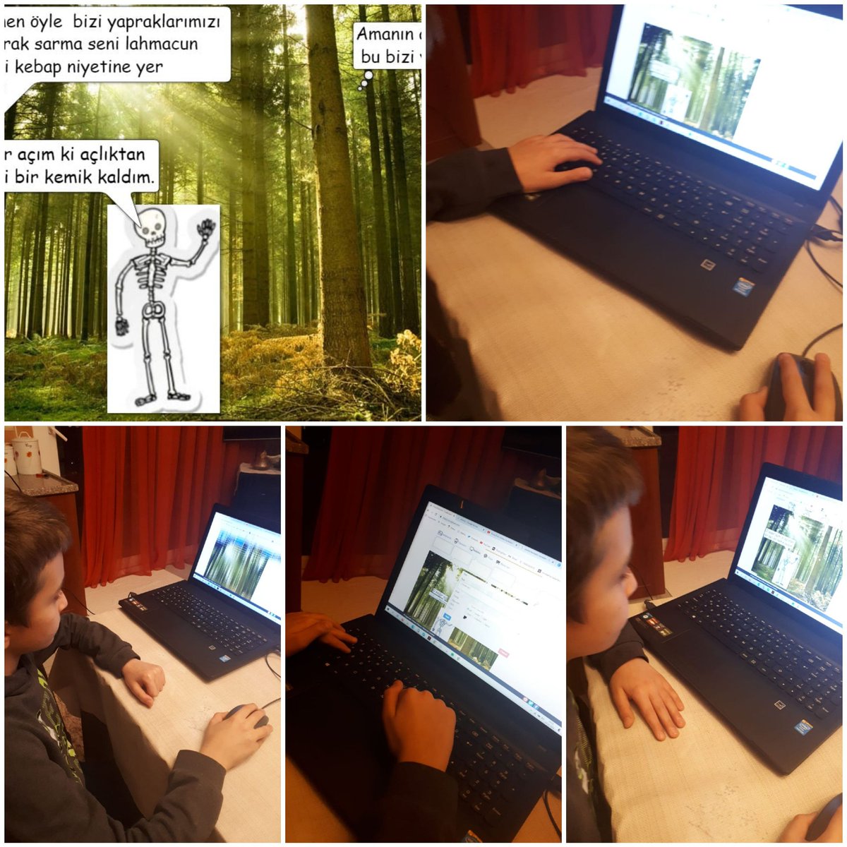 Nisan ayı projemizde çok eğlenceli geçiyor. Toonytool ile karikatürler hazırladık."Smiling Trees" etkinliğimiz. 
Nesibe Mat-Mezitli Muhittin Develi İlkokulu 4-F sınıfı 
<a href="/MezitliDeveli/">Mezitli Muhittin Develi İlkokulu</a> 
<a href="/eTwinningMersin/">eTwinning Mersin</a> 
<a href="/eTwinningDestek/">eTwinning Projects Dissemination</a>