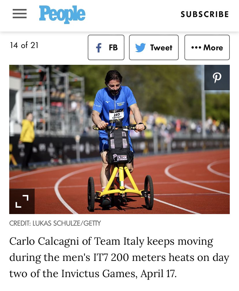 TheAlinker's tweet photo. @carlo6810300 makes international headlines as the first #veteran ever to race with his #Alinker at the @InvictusGamesNL 

He wins #Gold at the men’s 400m and has a photo meetup with #PrinceHarry @sussexroyaI

https://t.co/nSY38LksOM

#alinker #vehicleforchange #nevergiveup https://t.co/zaZhkVwoti