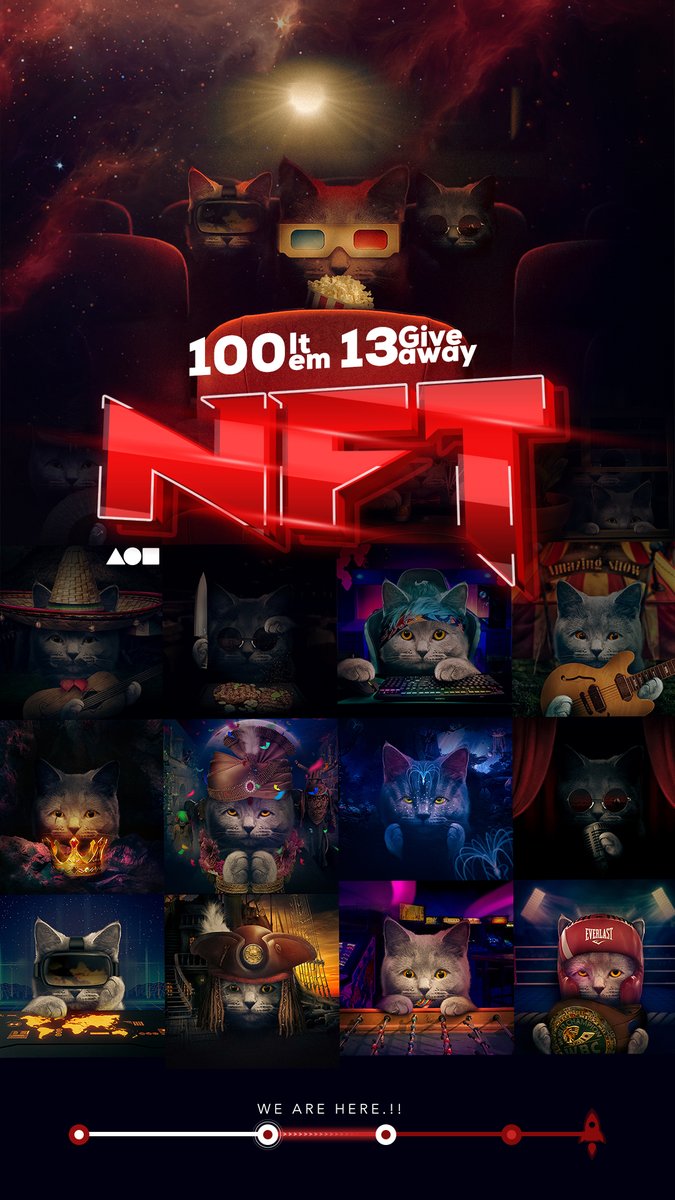 Mira 🐈‍⬛
#NFT Collection
⚡️17/100 Item Drop on 
<a href="/foundation/">Foundation 🌐</a>
Floor Price : 0.05 ETH 💥
+ Road Map 🚀

👁Link : foundation.app/collection/mira
+ 
soon..:
🔥Official launch 3 #NFTGiveaway🎁 
🔥Drop Second Part NFT Items
#NFTCollection #NFTGiveaway #NFT #eth #miracollection #Cat