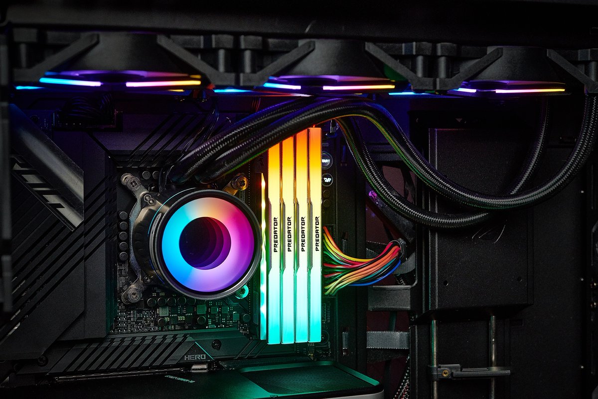 GeekStorage0's tweet image. Predator Apollo
√ Samsung B-die
√ 3200 MHz - 4000 MHz
√ 15 μin Gold-Plated Contacts
√ Limited Lifetime Warranty
😍😍
#RGB #Apollo #memorymodule #Predator #PredatorGaming