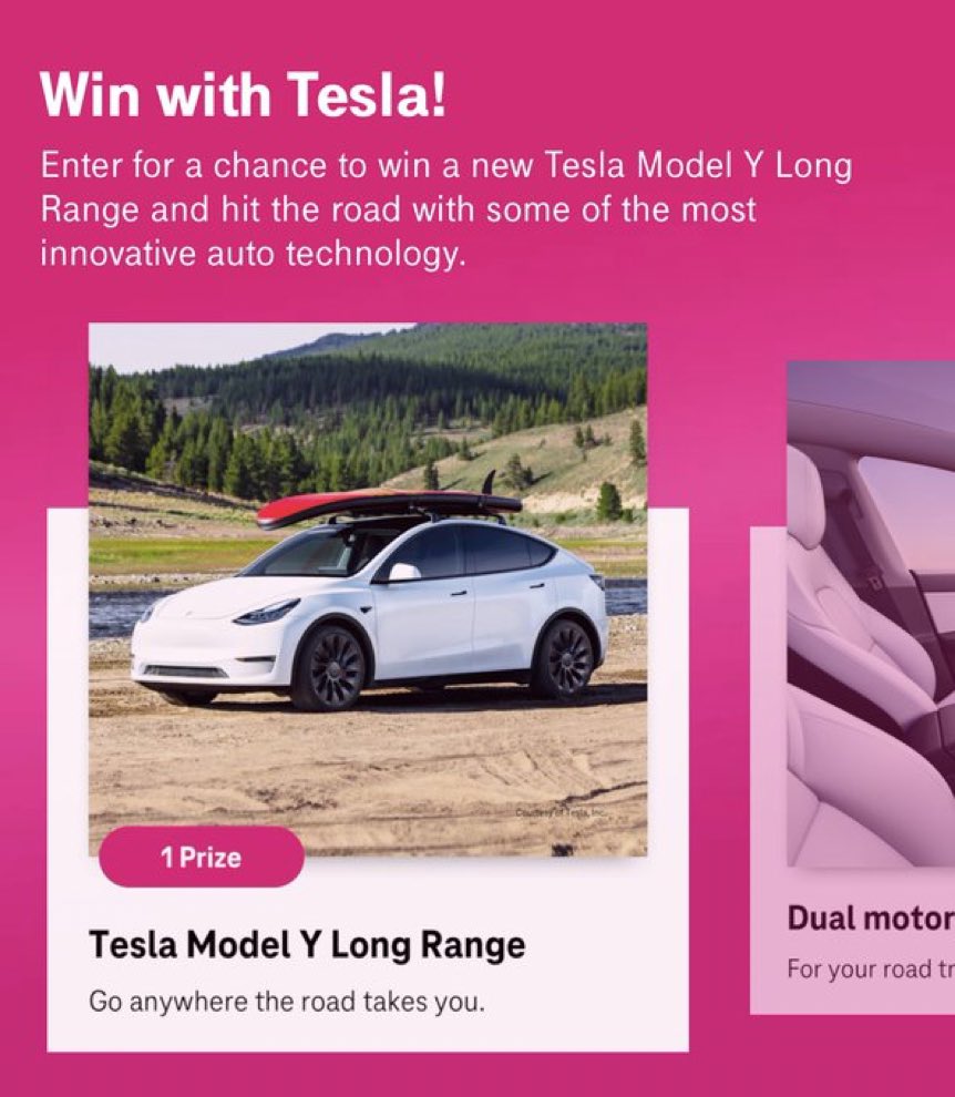 956chickenlady's tweet photo. Nice!  #TMobileTeslaTuesdays #contest https://t.co/UTY9DVDiTz