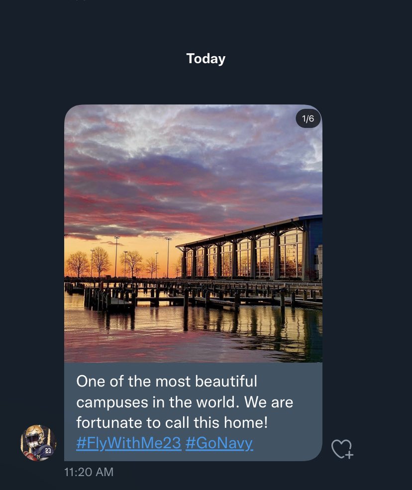 Thanks for the love <a href="/NavyFBrecruit/">Navy Football Recruiting</a>