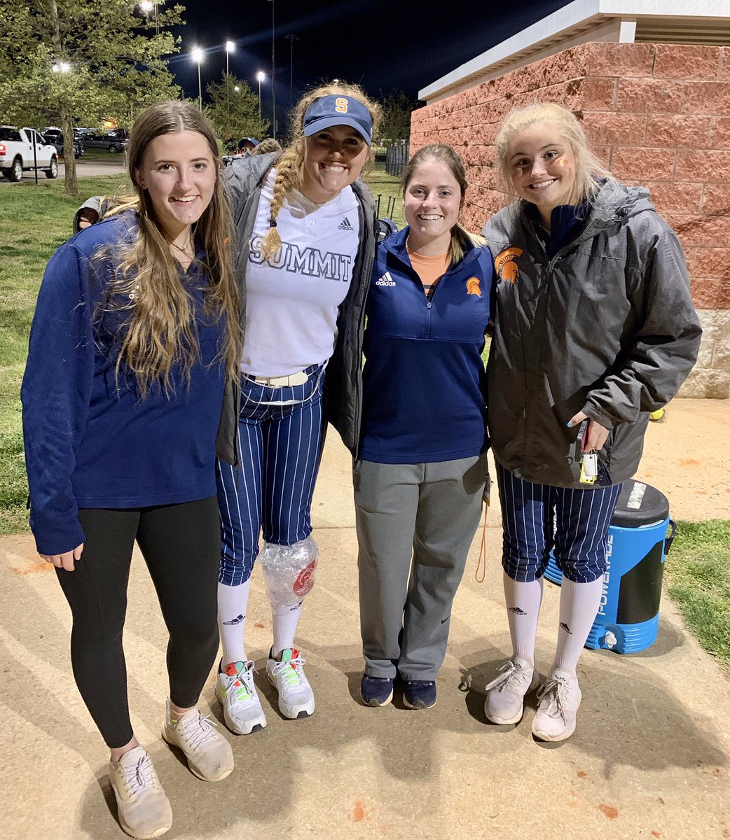 Celebrated these three awesome girls tonight! We love you Lily Kate, Sydney and Claudette! Thanks for your leadership, your hard work and your heart! ❤️