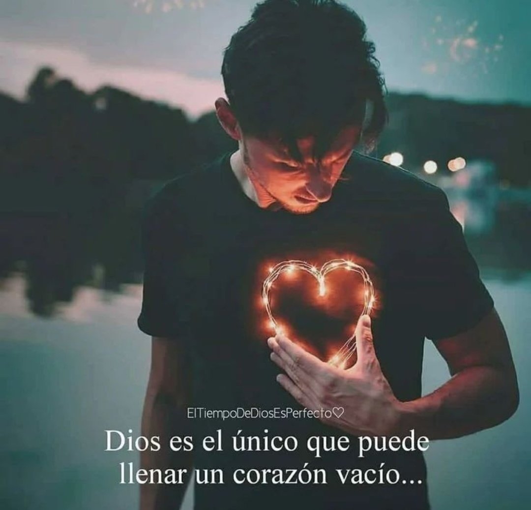 Sólo Dios hace al hombre feliz....