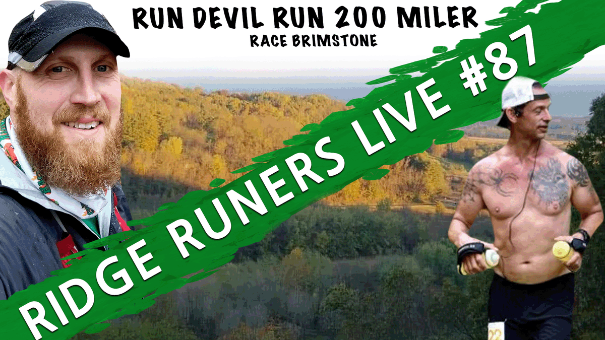 EAST COASTS' NEWEST 200 MILER!

Join us for RRLive TONIGHT at 8 pm est to learn all about the newest 200 miler, Run Devil Run 200! Race Brimstone RD's, Jeremey Followay and Eric Whittington, will talk about why 200 is the new 100! 🙌

WATCH ▶️ youtu.be/PtqELcsV1Z8