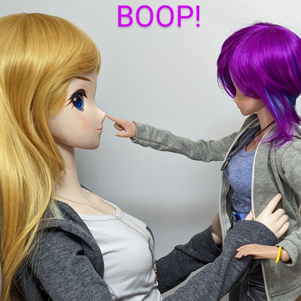 rc2agog's tweet photo. The BOOPer is back! "Oh, Kitsu!" ๐ค
.
#Gliss #Kitsu #SmartDoll #BJD #actionfigure #SmDplus #mannequin #BOOP #sweet #silly #shenanigans https://t.co/fvnjbeIxHf