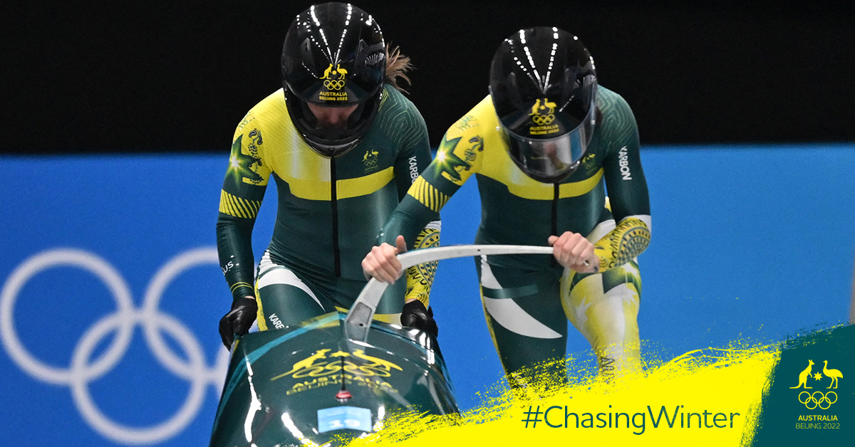 AUSOlympicTeam's tweet photo. .@JackieNarracott and @bobsledbree have shown how summer athletes can keep their Olympic dreams alive if they're at the end of their warm weather career.

Find out how switching sports is more common than once thought.

👉 https://t.co/w23EvNgiFN

#ChasingWinter | @BobSkelAus https://t.co/ZIdX3UvlRe