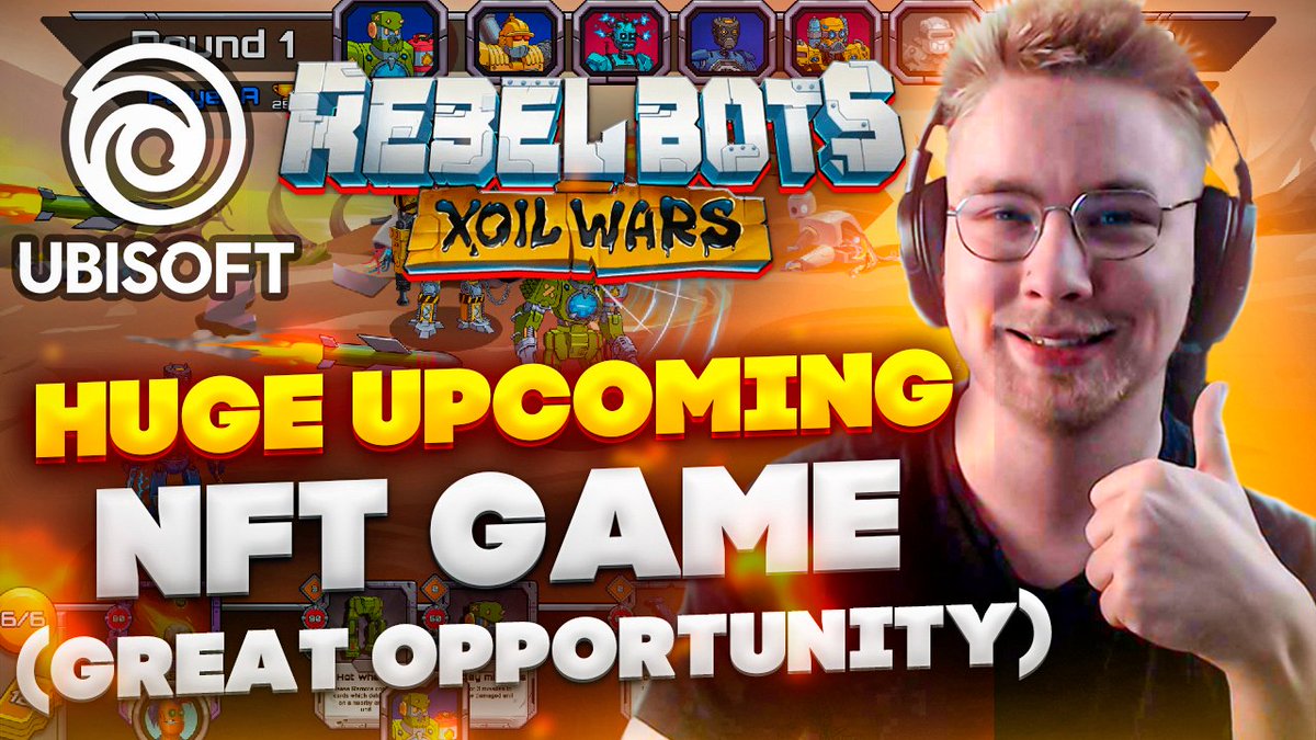 LeviRietveld's tweet photo. @REBEL_BOTS is an amazing upcoming play to earn NFT game!

Get in early and benefit from this amazing crypto gaming ecosystem!

LIKE/RETWEET SO MORE PEOPLE CAN LEARN ABOUT REBEL BOTS!

WATCH HERE: https://t.co/40SBQ5ENbX https://t.co/ntAWNvPkdd