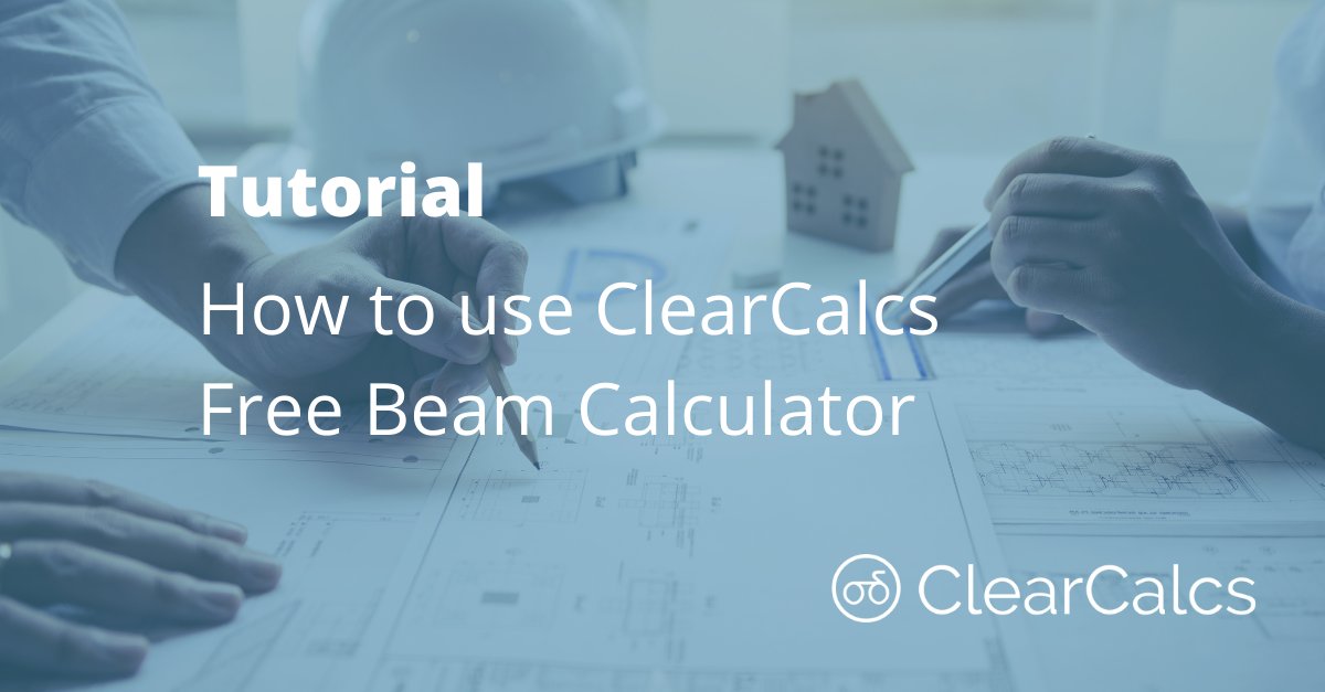 usecalcs's tweet image. ClearCalcs offers free #structuraldesign tools to help you understand structural design calculations quickly &amp;amp; efficiently. The ClearCalcs  #beamcalculator helps you quickly model forces on a beam and draw diagrams for shear, moment, and deflection. 

bit.ly/3uVg9fW