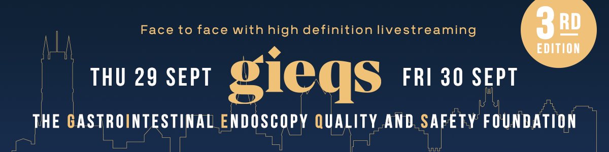 The Third Edition of the Gent International Endoscopy Quality Symposium (GIEQs III) is OPEN for Registration.  

Reduced Rates and More Information at gieqs.com/blog-view?id=55

#endoscopy #gastroscopy #gastroenterology #ERCP #EUS #endoscopytraining #theEverydayEndoscopyRevolution