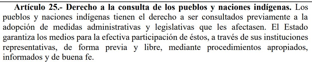 lanetacl's tweet photo. 🗳️Votación primer párrafo Artículo 25.- Derecho a la consulta de los pueblos y naciones indígenas 

🟢105
🔴18
🟡25
APROBADO, pasa a borrador de nueva Constitución https://t.co/9UlZutUNsP