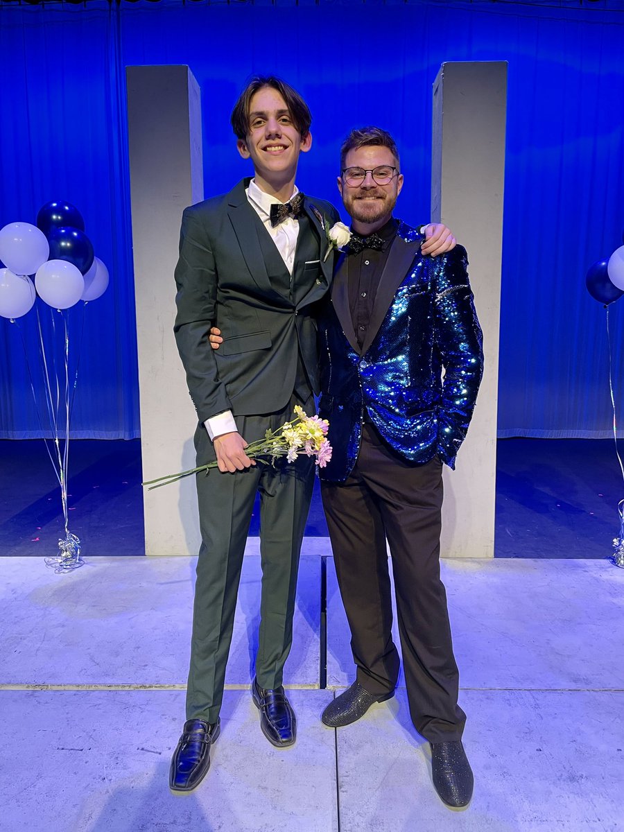 Some photos from Mr. Mustang tonight! Mustang Playhouse is so proud of Christian for competing tonight. Congratulations to Jeremiah from <a href="/LamarCHSChoir/">Mighty Mustang Choir</a> for winning the crown! 💙🐴
#MPH2806 #BetterTogether 
@LCHSMrsKing